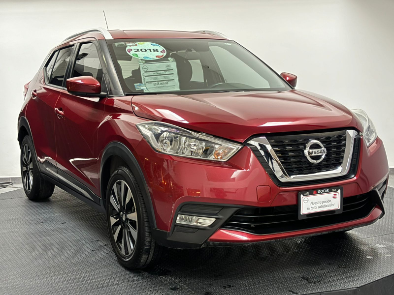 Nissan Kicks  5 pts. Advance, 1.6l, TA, a/ac., VE, RA-17 2018